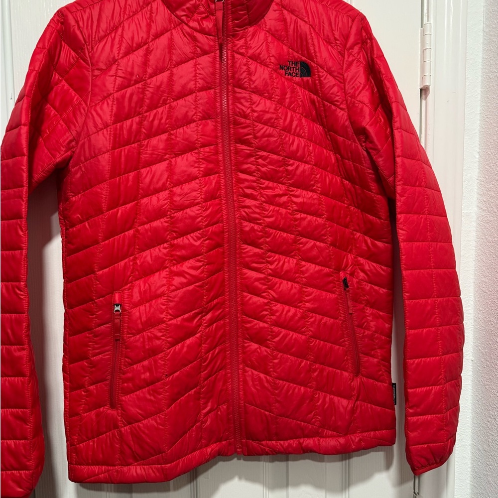 Youth Unisex The North Face Red Quilted Jacket